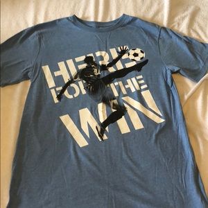 NWOT boys XL T shirt with Soccer design